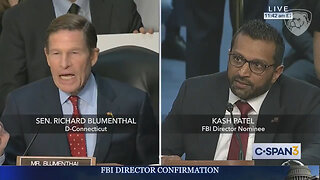 Sen. Blumenthal Made An Utter Fool Of Himself When He Tried To Trip Up Kash Patel