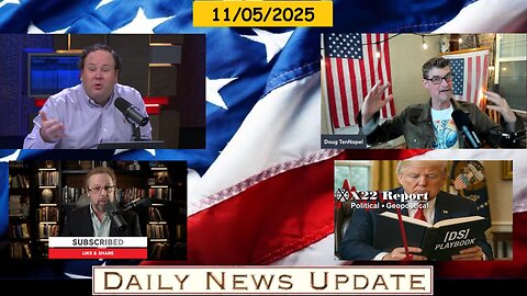 EP1737 | ACLJ: Showdown, Doug In Exile: Truth Bombs, Dr Steve Turley: Letitia, X22 Report: Zoom Out