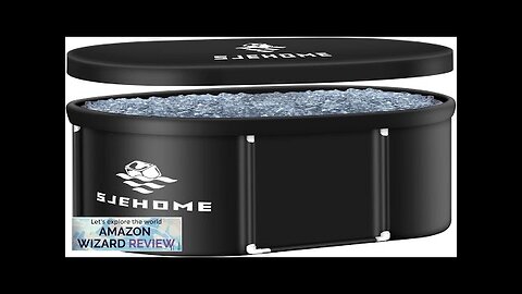 Oval Ice Bath Tub for Athletes XL Portable Cold Water Plunge Tub Review