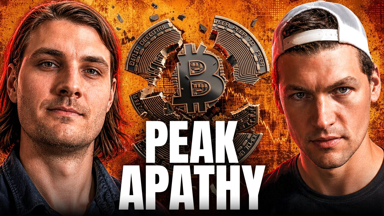 PEAK APATHY: NO ONE CARES ABOUT BITCOIN - TIME TO DOUBLE DOWN | CHECKMATE & MICHAEL SULLIVAN