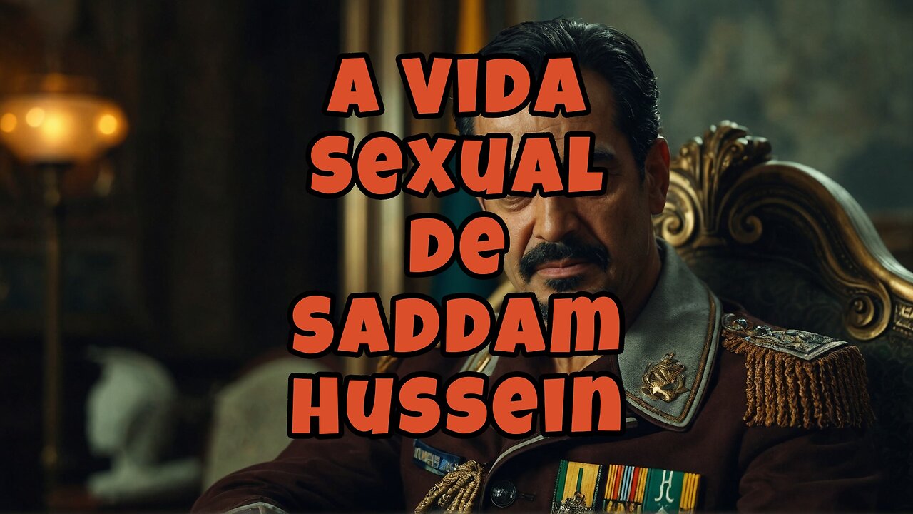 A Vida Sexual de Saddam Hussein!