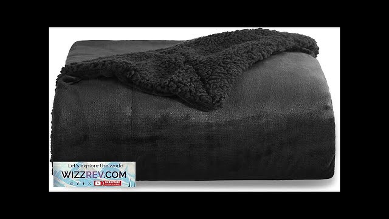 Bedsure Sherpa Fleece Throw Blanket Twin Size for Couch Thick Review