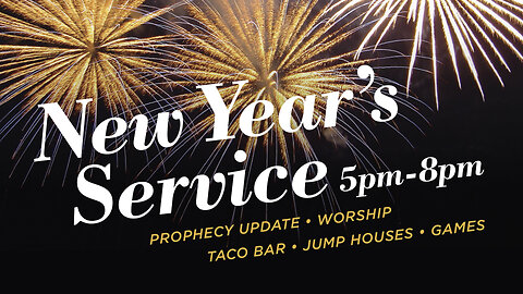 New Year's Eve Service 12.31.2025