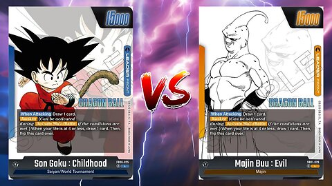 Dragonball Fusion World Online Son Goku Childhood VS Majin Buu!!