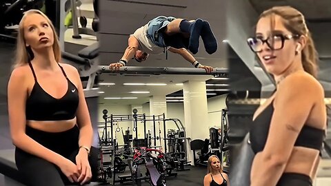 🔥 Scaring People in The Gym With Calisthenics #138