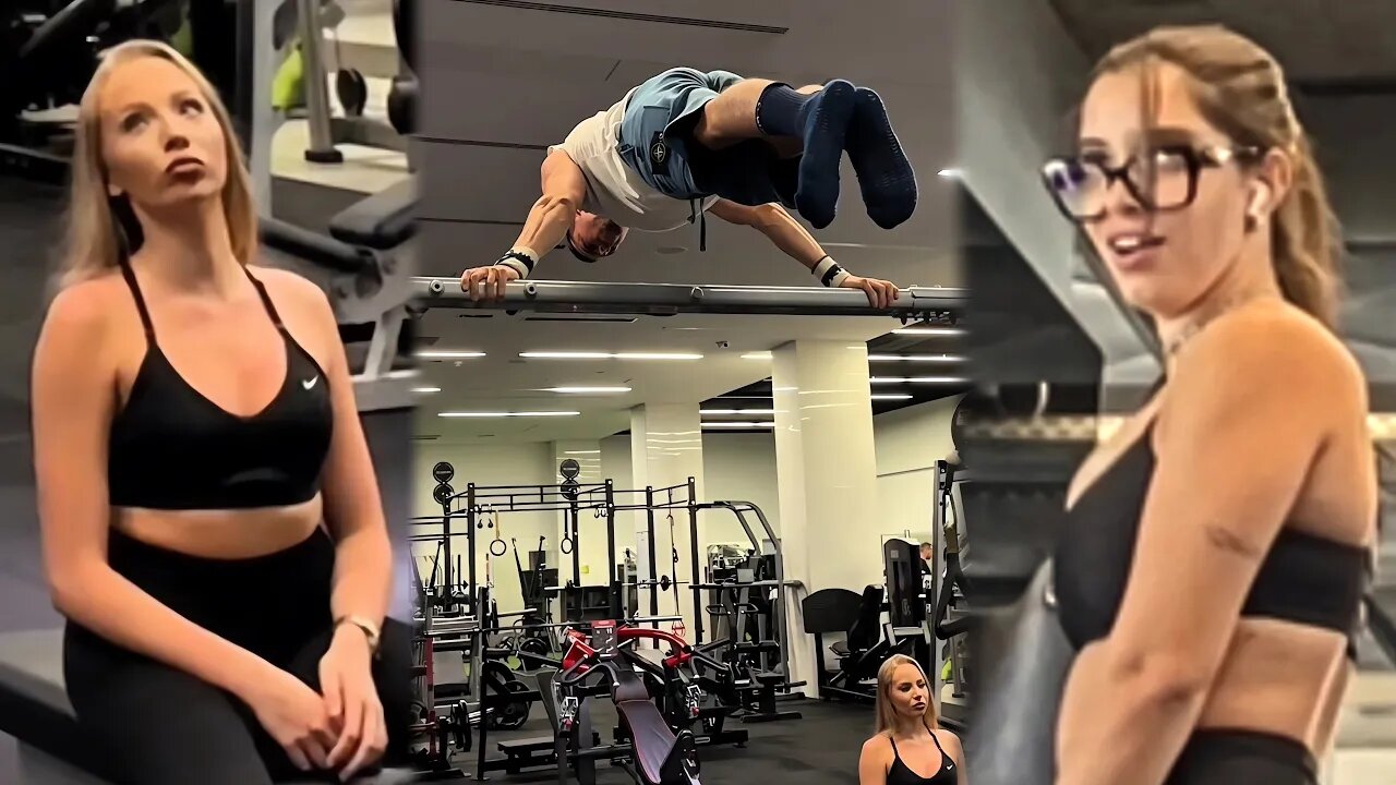 🔥 Scaring People in The Gym With Calisthenics #138