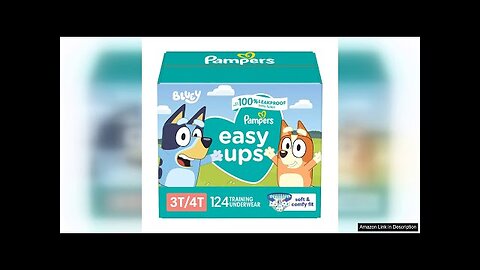 Pampers Easy Ups Boys & Girls Potty Training Pants - Size 3T-4T, Review