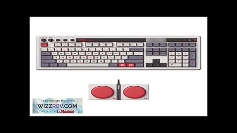 8BitDo Retro108 Tri-mode Mechanical Gaming Keyboard 108 Keys with Programmable Keys Review