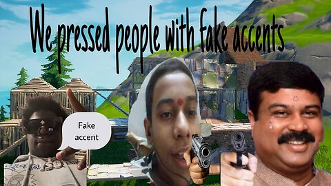 We trolled people Who were using a fake accent