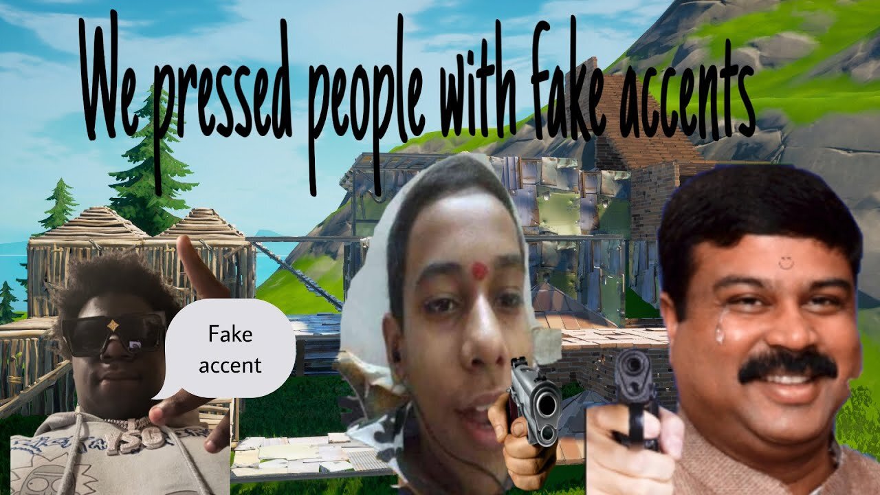 We trolled people Who were using a fake accent