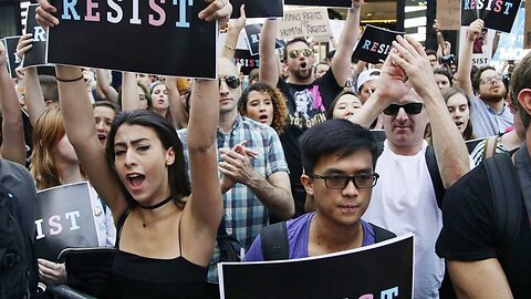 New York Trans Activists Protest Trump Order Curtailing Child Transgender Surgeries And Injections