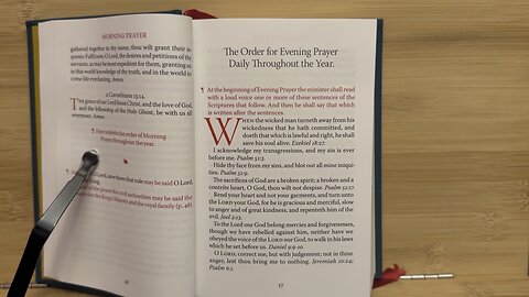 Evening Prayer : Learning to use the BCP