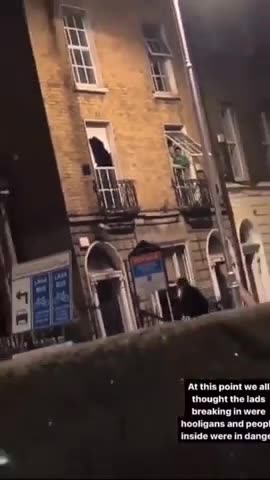 Migrants take over a building in Dublin and learn the meaning of the fighting Irish