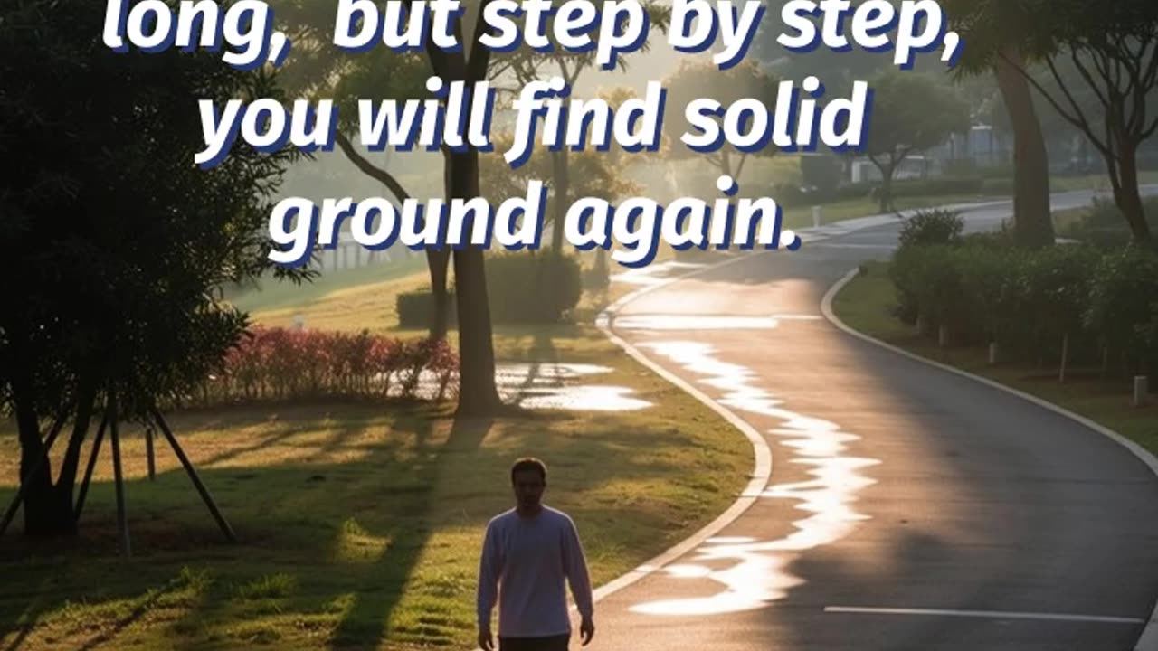 “What if the worst moment of your life wasn’t the end, but the beginning of your strength?”