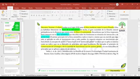 SAVIA REGULAR 2025 | Semana 13 | Filosofía