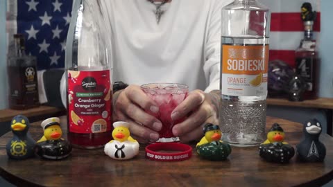 Paul Greenwood - Sobieski Orange Vodka & Cranberry Orange & Ginger Italian Soda