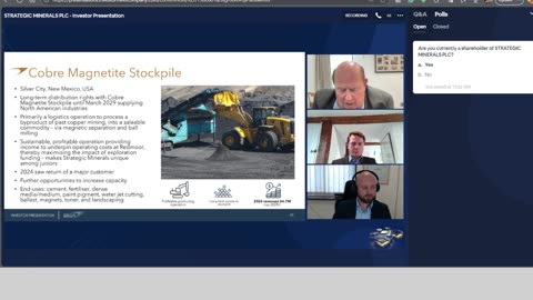 Strategic Minerals Investor Meeting 21-10-2025