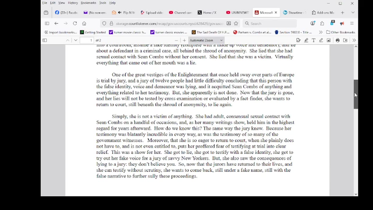 LETTER RESPONSE in Opposition by Sean Combs addressed to Judge Arun Subramanian from Marc Agnifilo,