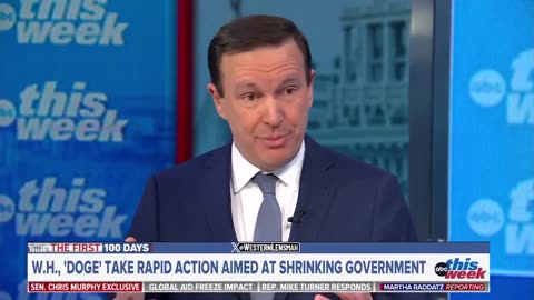 Sen Murphy declares a “Constitutional Crisis!” over Pres. Trump and DOGE auditing the fed. gov.