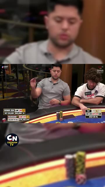 DOES THIS BLUFF HAVE ANY CHANCE?