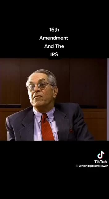 16th Amendment And The IRS