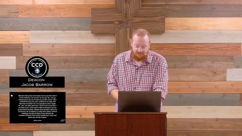 Galatians 2:15-21 "The Great Exchange. with Deacon Jacob Barrow