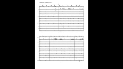 Louis Moreau Gottschalk – Pasquinade (String Nonet + Piccolo & Flute)