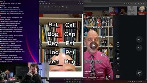 [Mirror] Destiny YouTube Stream
