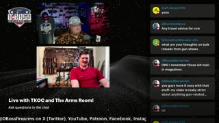 D'Boss Firearms is LIVE with The King of Camo and The Arms Room!