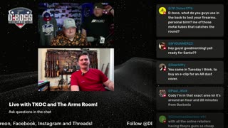 D'Boss Firearms is LIVE with The King of Camo and The Arms Room!