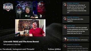D'Boss Firearms is LIVE with The King of Camo and The Arms Room!