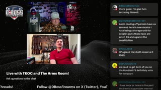 D'Boss Firearms is LIVE with The King of Camo and The Arms Room!