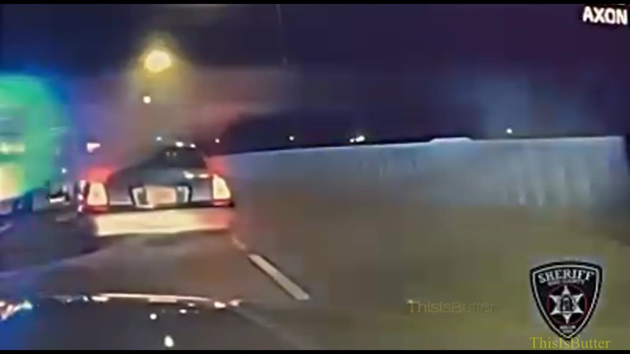 Dashcam shows suspect leaping into Ocmulgee River after high-speed chase on I-75