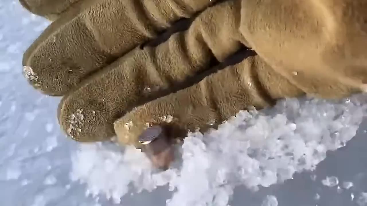 Bullet vs Thick Ice Test ❄️
