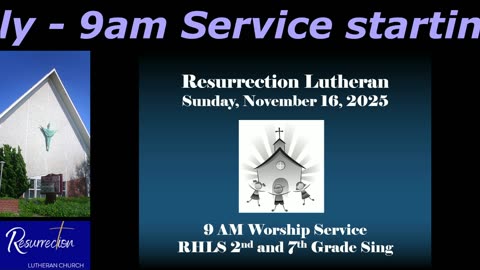 Sunday Service November 16, 2025