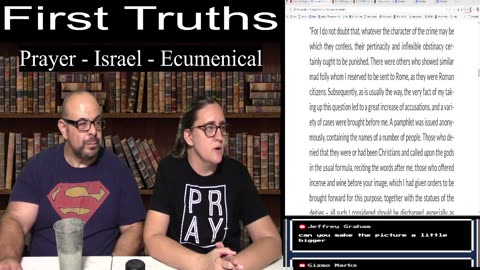 Friday Night Truth Show - Prayer, Israel, Ecumenical