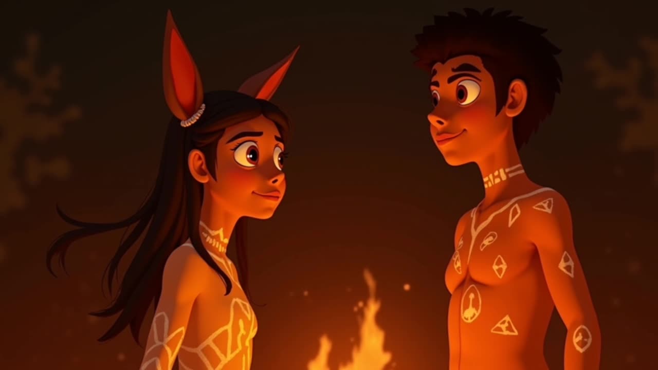 Jintipirri's firelight (Cinderella)