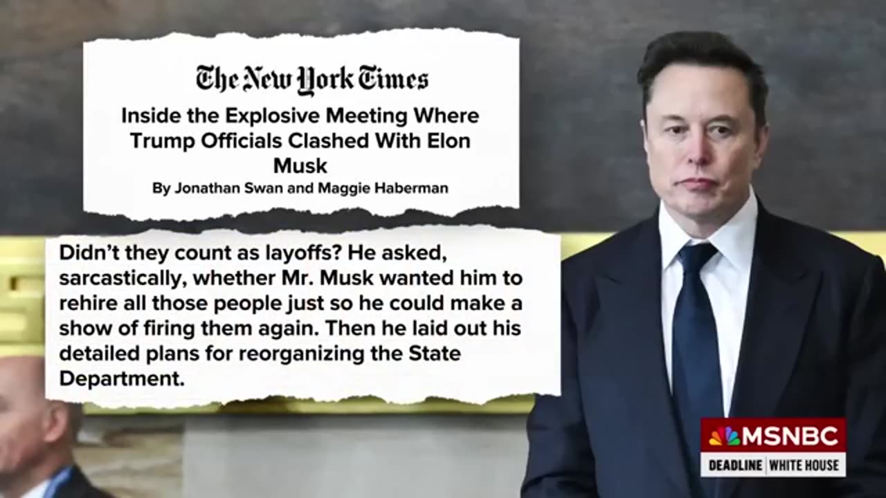 Elon Musk and Marco Rubio drama spills out in an explosive Cabinet meeting
