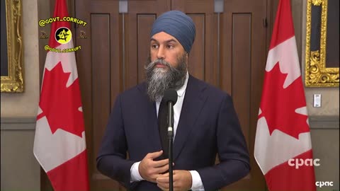 Jagmeet Singh says because we're in an emergency, now is not the time for an election.