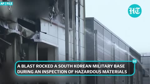 Military Base Destroyed in Kim Jong Un's Rival Nation | Explosion Rocks Military Base in South Korea