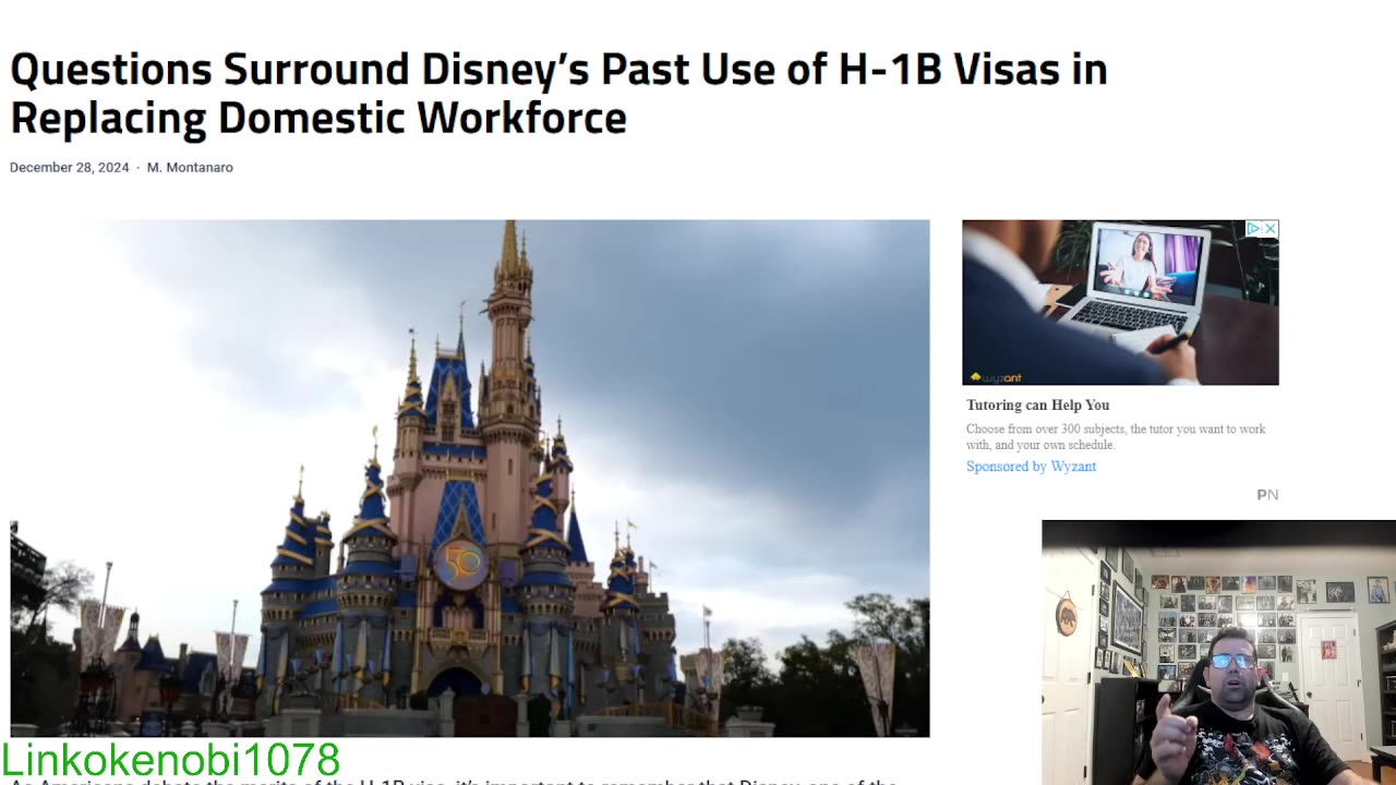 Disney's Abuse On The H1B Visas And On Elon Musk How To Restore It