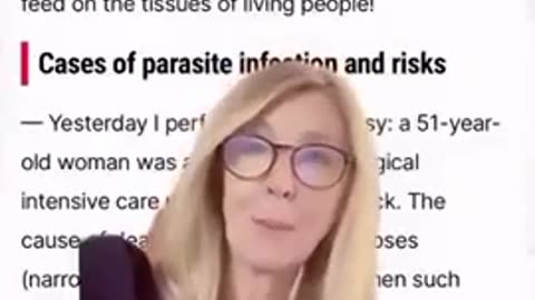 Autopsies reveal 90% of the dead are full of parasites