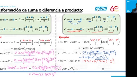 ANUAL ADUNI 2021 | Semana 26 | Trigonometría S1