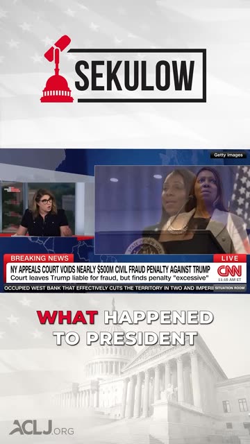 OfficialACLJ - Big Trump Win in New York Court of Appeals