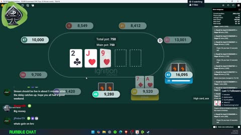 Daily Live Tournament Poker 2/24/25 Stream