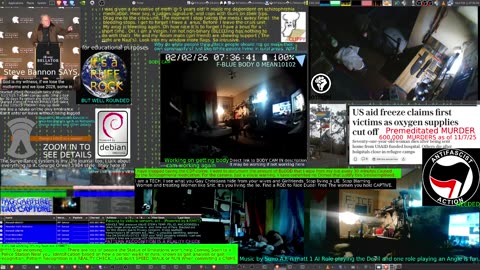 LIVE CAMS of ADHD Schizophrenic. Music Suno AI n matt Rap. Music about A.I.