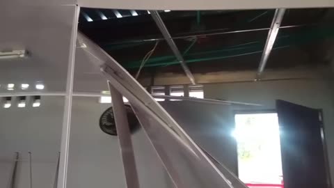 Caída de techo en la Escuela Normal Superior Cartagena de Indias