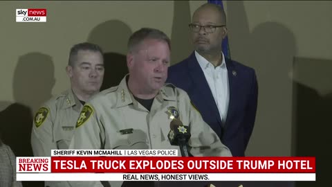 Tesla Truck used as bomb. 2025 in Trump Hotel Attack connected to New Oreleans Attack.