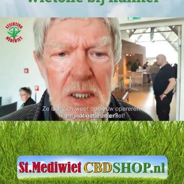 Vooruit gegaan door wietolie bij kanker