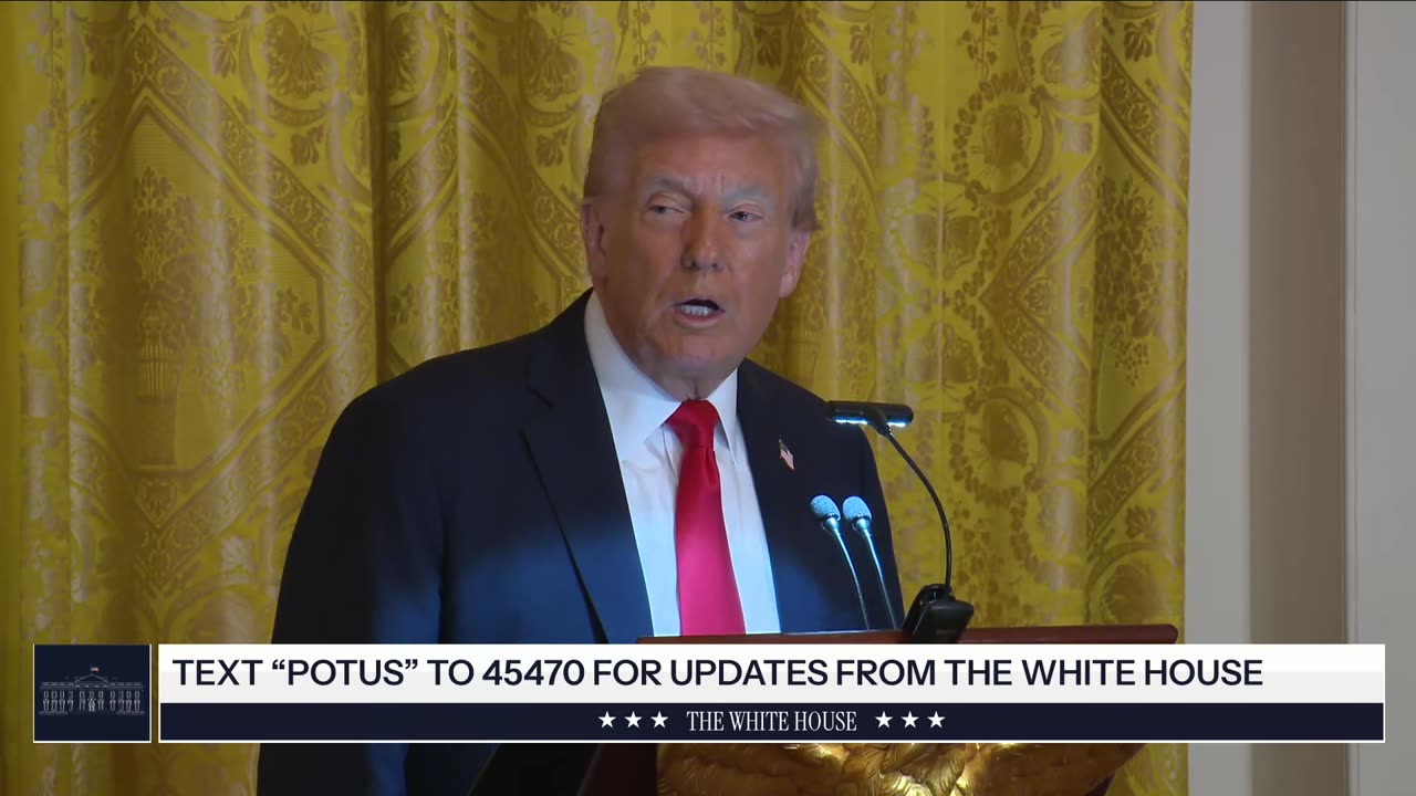 President Trump Hosts a Ballroom Dinner